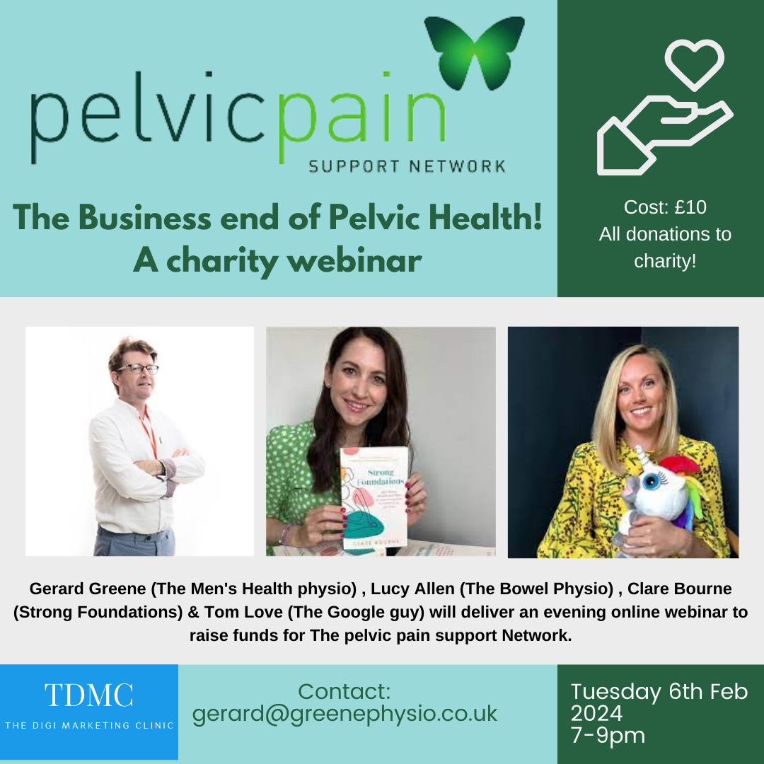 image for Charity Event we are running for The Pelvic Pain Support Network 